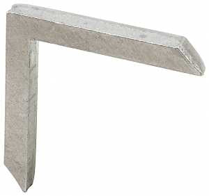 Make-2-Fit PL 15030 Non-Handed Corner Key, Aluminum, Aluminum