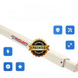 Magic AC Mount MACM301 AC Support Bracket, Metal, White, For: Window Air Conditioners