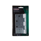 ProSource LR-065-PS Utility Hinge, Steel, Zinc, Removable Pin, 180 deg Range of Motion, Full Mortise Mounting, 110 lb