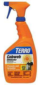 Terro T2360 Cobweb Eliminator, Liquid, Vinegar Like, 1 qt, Bottle