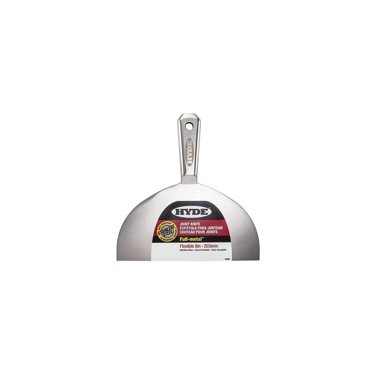 Hyde 06888 8″ Flexible Full-Metal Stainless Steel Joint Knife