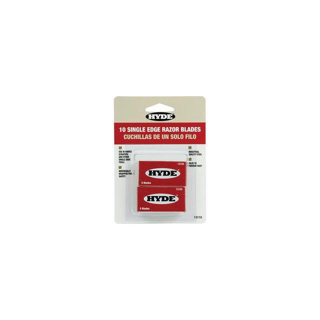 Single Edge Razor Blades, 10ea