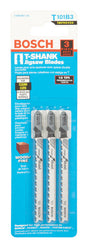 Bosch 4 in. Metal T-Shank Ground teeth and taper ground back Jig Saw Blade 10 TPI 3 pk