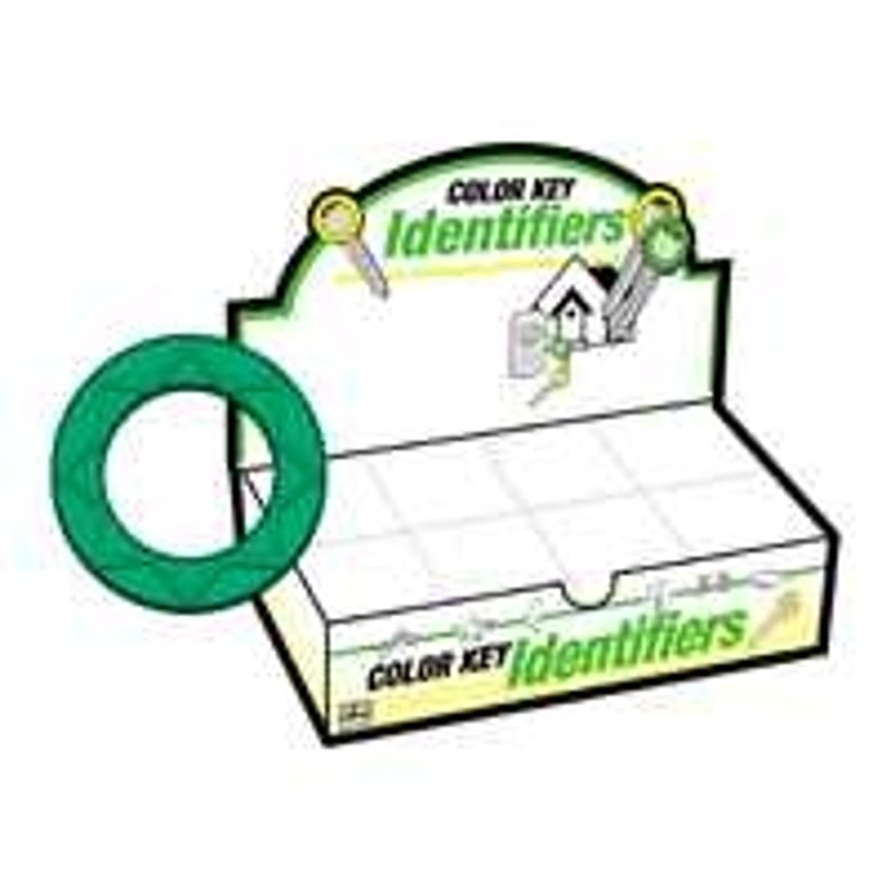 Hy-Ko KB132-200 Key Identifier, 1.12 in L x 1.12 in W x 0.12 in H Dimensions