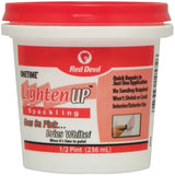Red Devil 0572 Spackling Compound, Oil, Water Base, White, 0.5 pt Tub
