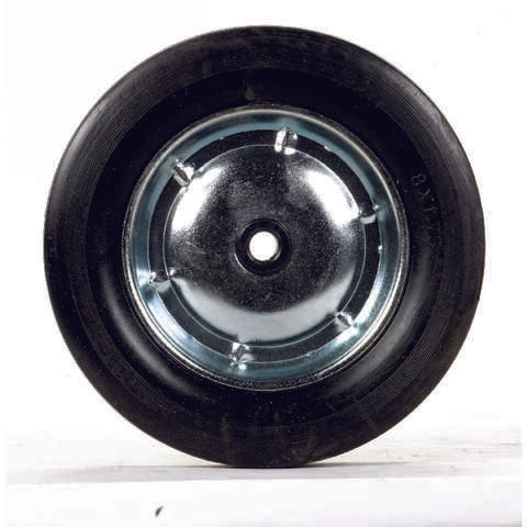 Apex 8 in. D 125 lb Offset Hand Truck Tire Rubber