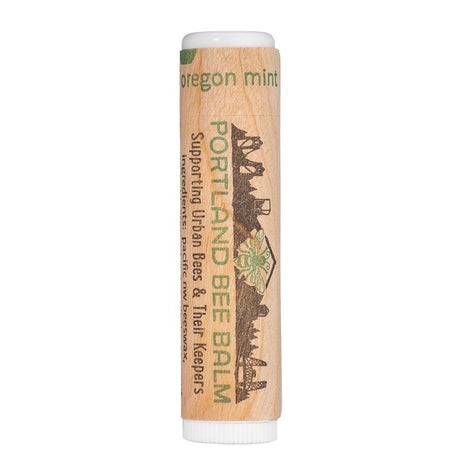 Portland Bee Balm 101 Lip Balm, Oregon Mint, 3/PK, Pack of 24