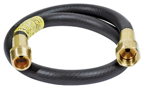 Mr. Heater F273716 BBQ Hose, 22 in L, MIP x Female Flare, Thermoplastic