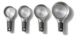 Good Grips 11132000 Measuring Cup Set, Stainless Steel, Black