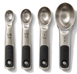 Good Grips 11132100 Measuring Spoon Set, Stainless Steel