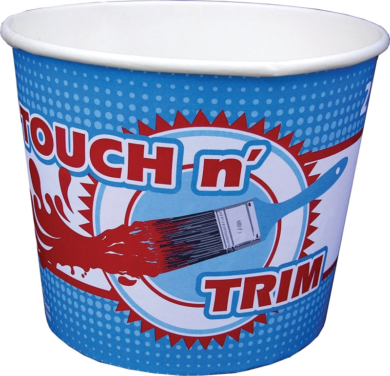 ENCORE Plastics Touch n' Trim 5T1 Paint Container, 2.5 qt Capacity, Paper, Pack of 25