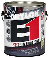 Drylok 23713 Epoxy Floor Paint, Semi-Gloss, Gray, 1 gal, Pack of 2
