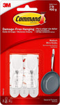WIRE TOGGLE HOOK WHITE MEDIUM