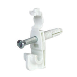 Rubbermaid 8.6 in. H X 7 in. W X .5 in. L Metal Clip