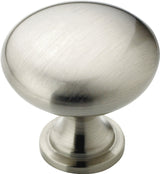 Amerock BP53005G10 Cabinet Knob, 1-1/8 in Projection, Traditional, 1-1/4 in, Zinc