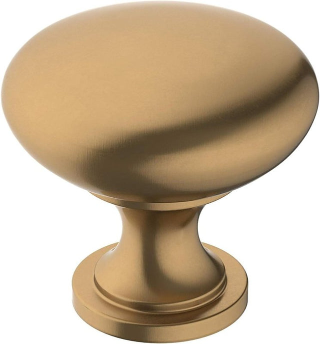 Amerock Edona Series BP53005CZ Cabinet Knob, 1-1/8 in Projection, Zinc, Champagne Bronze