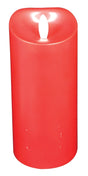 Hometown Holidays 25305 Candle, 5-1/2 in Candle, Cinnamon Fragrance, Red Candle, Pack of 4