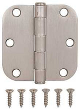 ProSource LR-702-PS Door Hinge, Steel, Satin Nickel, Loose Pin, 180 deg Range of Motion, Screw Mounting