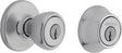 Kwikset 695T 26DCP6ALRCSK6 Combination Lockset, Knob Handle, Tylo Design, Satin Chrome, 3 Grade