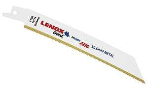 Lenox Gold 21069618GR Reciprocating Saw Blade, 3/4 in W, 6 in L, 18 TPI