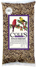 Cole's Finch Friends FF05 Sunflower Meats Wild Bird Food, 5 lb, Blended, Seed, Bag
