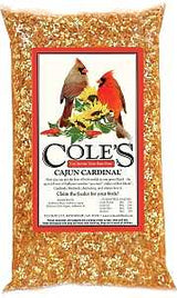 Cole's Cajun Cardinal Blend CB10 Safflower Seed Wild Bird Food, 10 lb, Blended, Seed, Bag