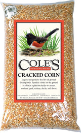 Cole's CC20 Cracked Corn Wild Bird Food, Straight, Seed, 20 lb Bag, Pack of 2