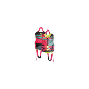 Body Glove 23324CAQUPNK Children's Phantom Evoprene Vest, Aqua/Pink