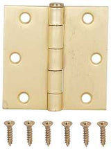 ProSource LR-707-PS Square Corner Door Hinge, Steel, Satin Bronze, Loose Pin, 180 deg Range of Motion