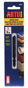 ARTU 01637 Jig Saw Blade, Tungsten Carbide Cutting Edge, 3 in L