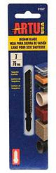 ARTU 01637 Jig Saw Blade, Tungsten Carbide Cutting Edge, 3 in L