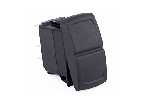 Sierra RK19110 Contura XIV Rocker Switch, (ON)-OFF-(ON), DPDT