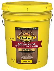Cabot 1800 Series 140.0001806.008 Decking Stain, 5 gal