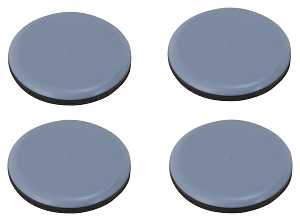 ProSource FE-50102-PS Furniture Glide, PTFE, Blue, Blue, 2 x 2 x 7/32 in Dimensions