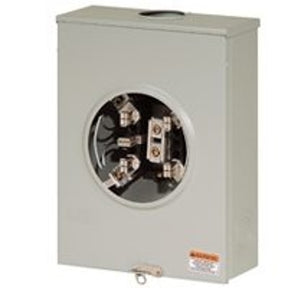 Cutler-Hammer UGHTRS213BE Meter Socket, 1-Phase, 200 A, 600 V, 5-Jaw, 1-Socket