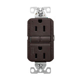 Eaton TRGF15RB-BX-L Self-Test GFCI Receptacle, 125 V, 15 A, NEMA: NEMA 5-15R, Back, Side Wiring, Oil-Rubbed Bronze