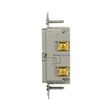 Eaton TRGF15SG-BX-L Self-Test GFCI Receptacle, 125 V, 15 A, NEMA: NEMA 5-15R, Back, Side Wiring, Silver Granite
