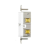 Eaton TWRGF15W Self-Test GFCI Receptacle, 125 V, 15 A, NEMA: NEMA 5-15R, Back, Side Wiring, White