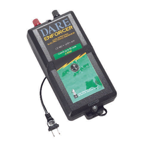 Dare Enforcer Series 110 V Electric-Powered Fence Energizer 20 acre Black