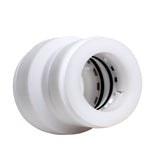Insta-Plumb 95IPK Trap Pipe Adapter, 1-1/2 in, Push-To-Connect, Plastic, White