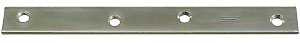 National Hardware N220-293 Mending Brace, 8 in L, 7/8 in W, Steel, Zinc, Screw Mounting