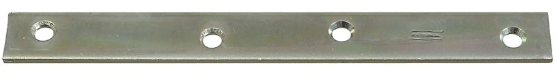 National Hardware N220-293 Mending Brace, 8 in L, 7/8 in W, Steel, Zinc, Screw Mounting