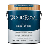 Ace Wood Royal Solid Tintable Flat Tint Base Dark Base Acrylic Latex Deck Stain 1 gal, Pack of 4