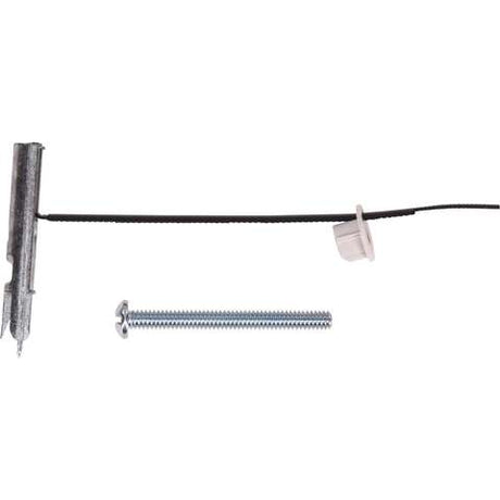 HILLMAN Rawl 1/4 in. D X 2-1/2 in. L Round Plastic RH Combo Strap Toggle 2 pk, Pack of 3