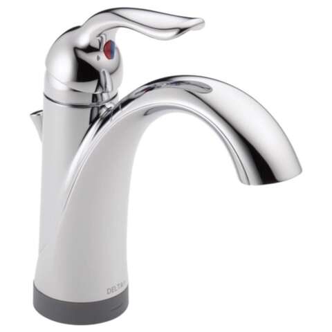 Delta Lahara Chrome Bathroom Faucet 4 in.