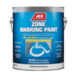 Ace White Zone Marking Paint 1 gal, Pack of 4
