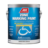 Ace White Zone Marking Paint 1 gal, Pack of 4