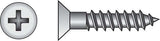 HILLMAN No. 4 X 3/4 in. L Phillips Zinc-Plated Coarse Wood Screws 100 pk