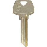 HILLMAN Traditional Key House/Office Universal Key Blank Single, Pack of 10