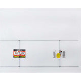 HILLMAN English White Blank Sign 14 in. H X 18 in. W, Pack of 6